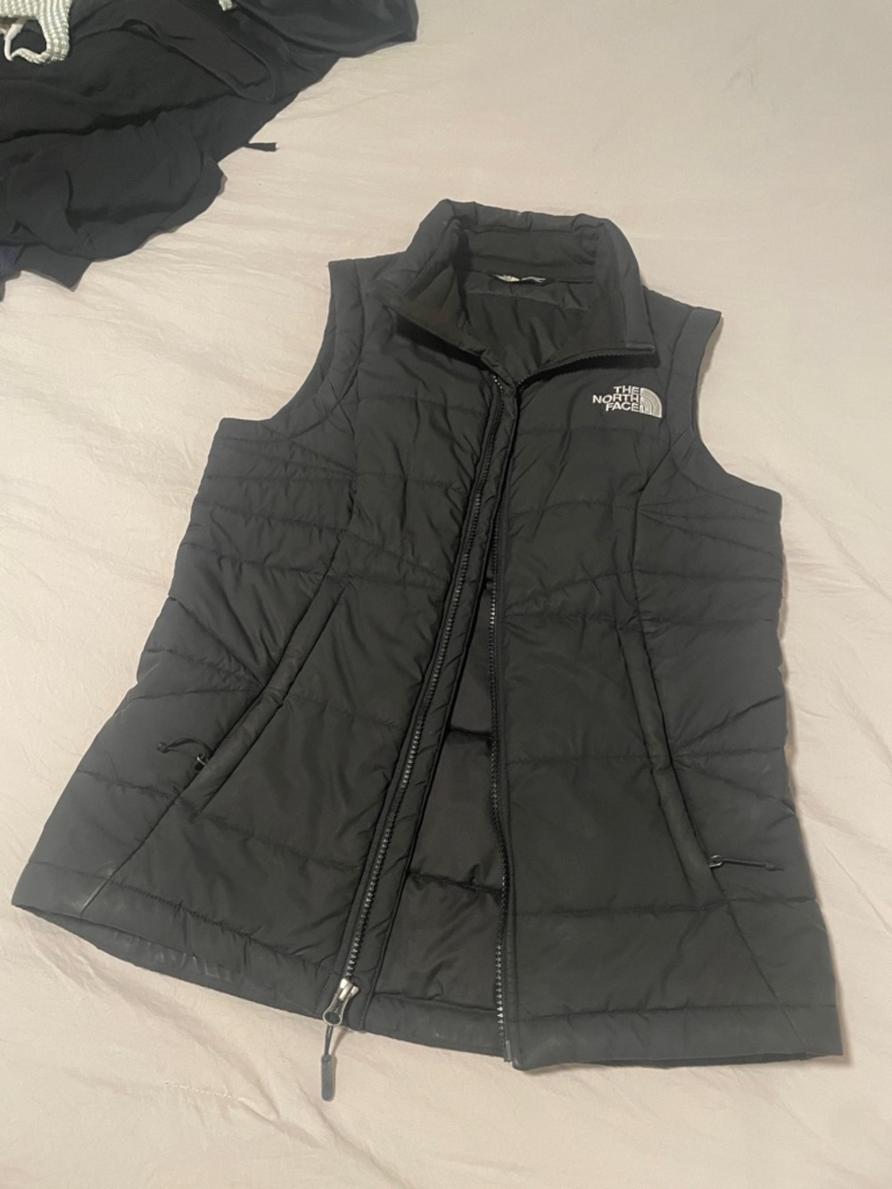 The North Face Black Quilted Women's Insulated Vest